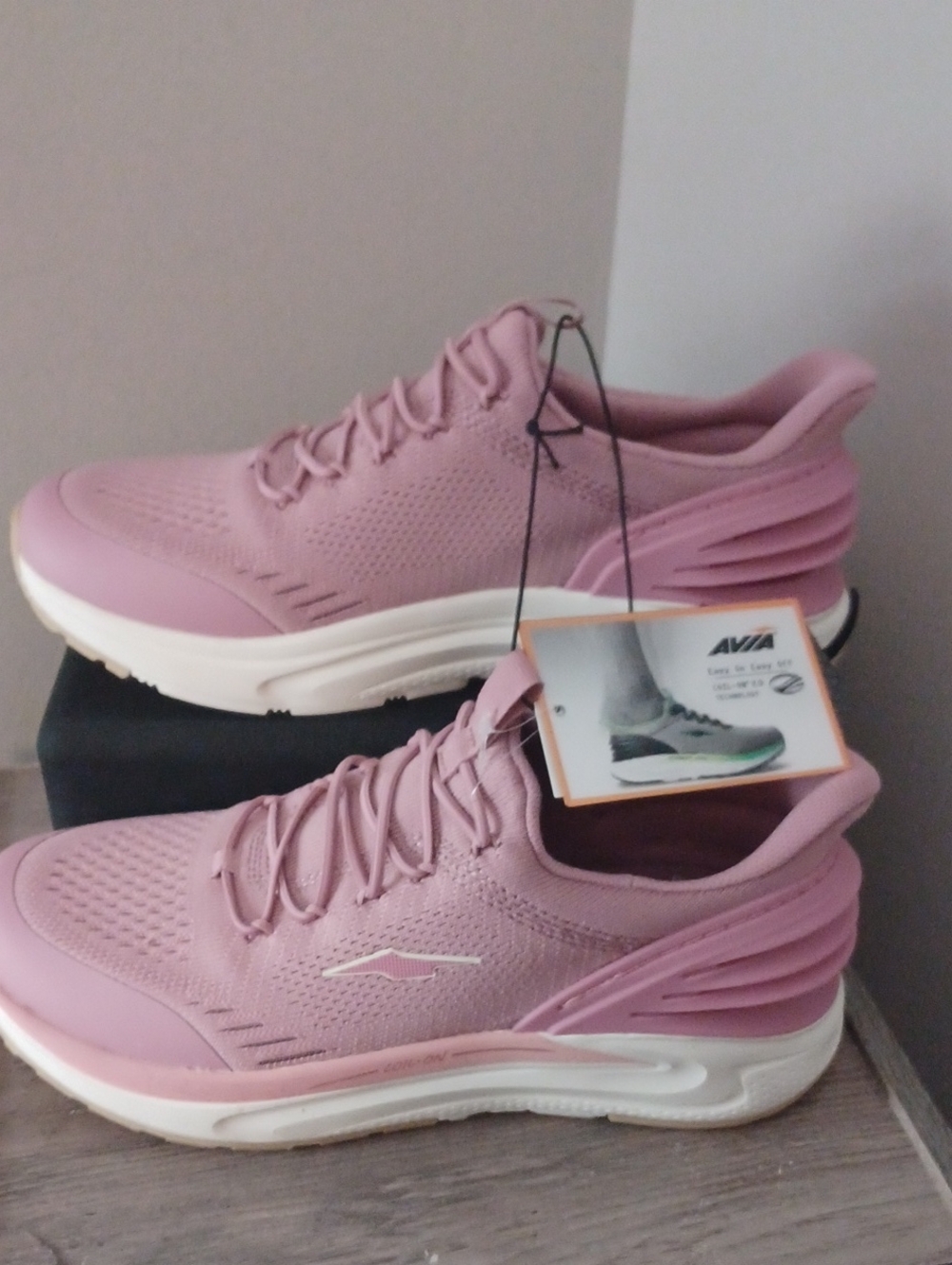 Avia Athletic Sneakers Coil On 2.0 Easy On/off Sz 7